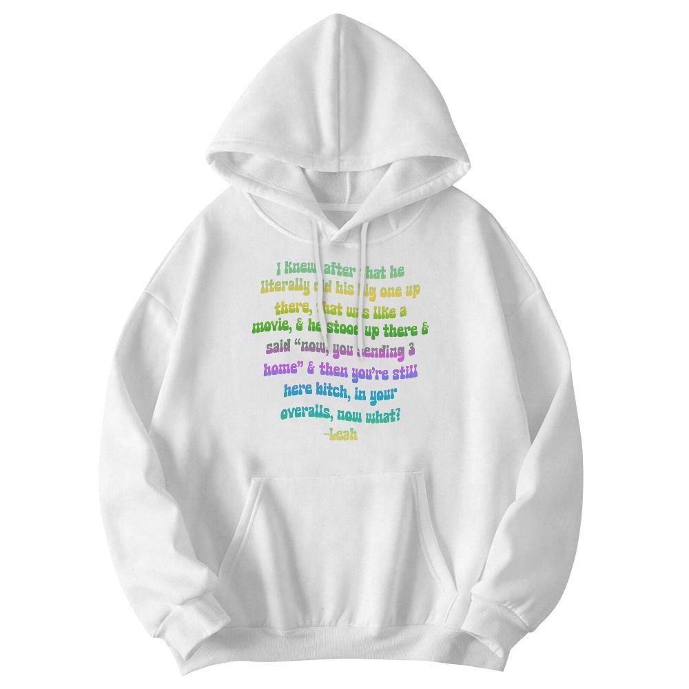 Amare Box Leah Loves Island Shirt, Funny Quote Then You Are Retro, Beach Summer Collage Trendy Graphic Unisex Hoodie