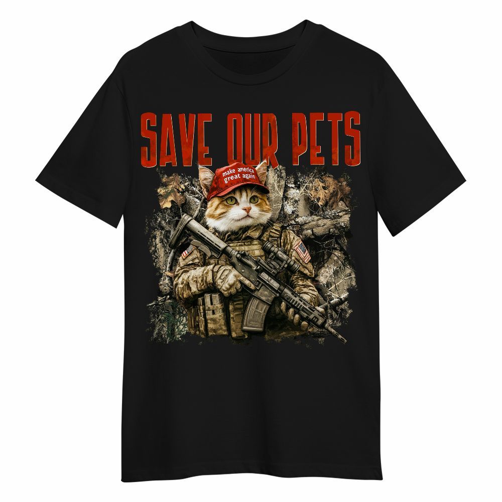 Amare Box Save Our Pets Shirt, USA Trump Election For White House Gift Election Unisex Shirt