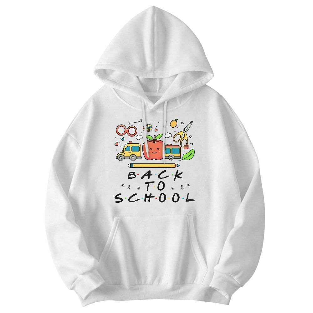 Amare Box Back To School Girls Retro Shirt, Kids Tee, Vintage Retro Apple First Day Of School Teacher Graphic Tee Unisex Hoodie