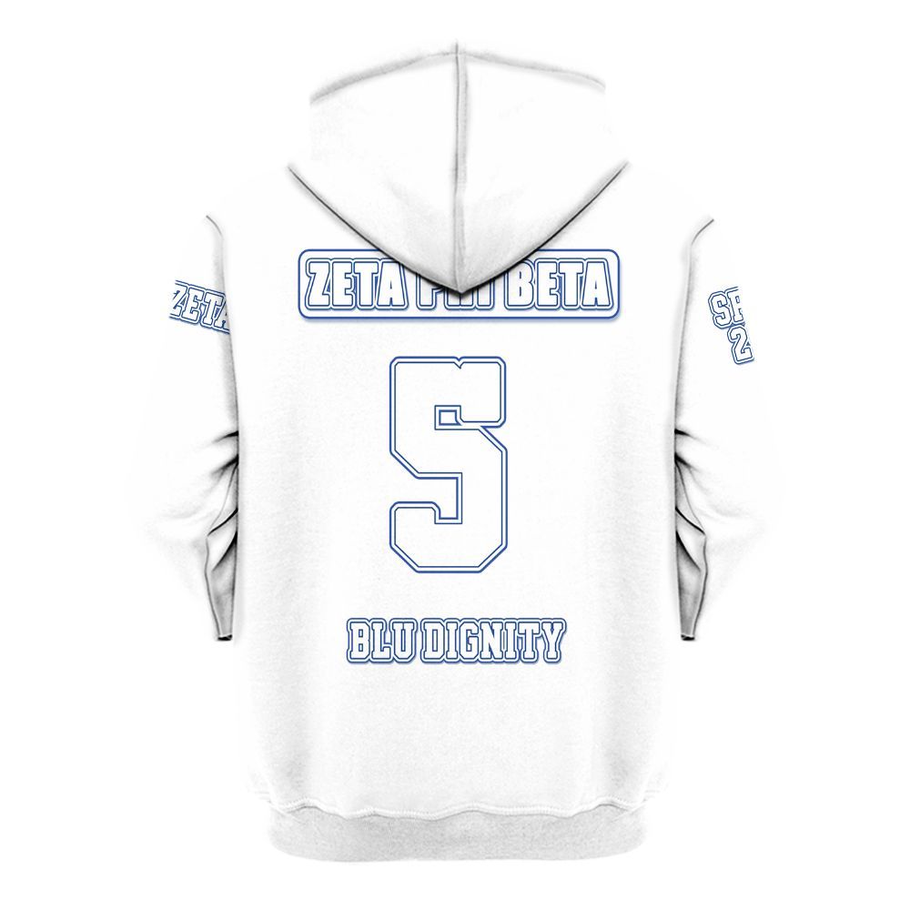 Ireishprint Zeta Phi Beta Custom Chapter, Personalized Your Own Z Phi B White Shirt 1920 Zeta Phi Beta Sorority Hoodie