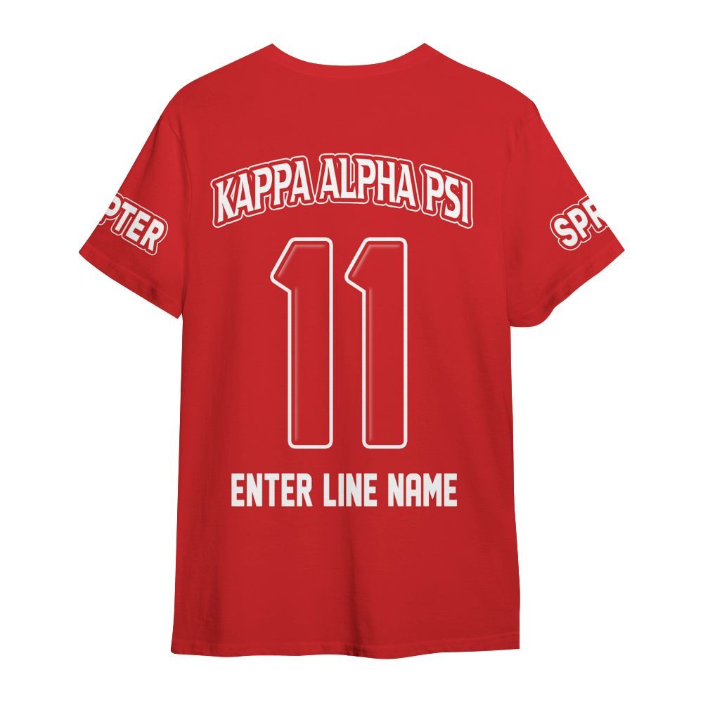 Ireishprint ΚΑΨ Custom Chapter Shirt, Personalized Krimson Red Shirt Since 1911 Fraternity Shirt