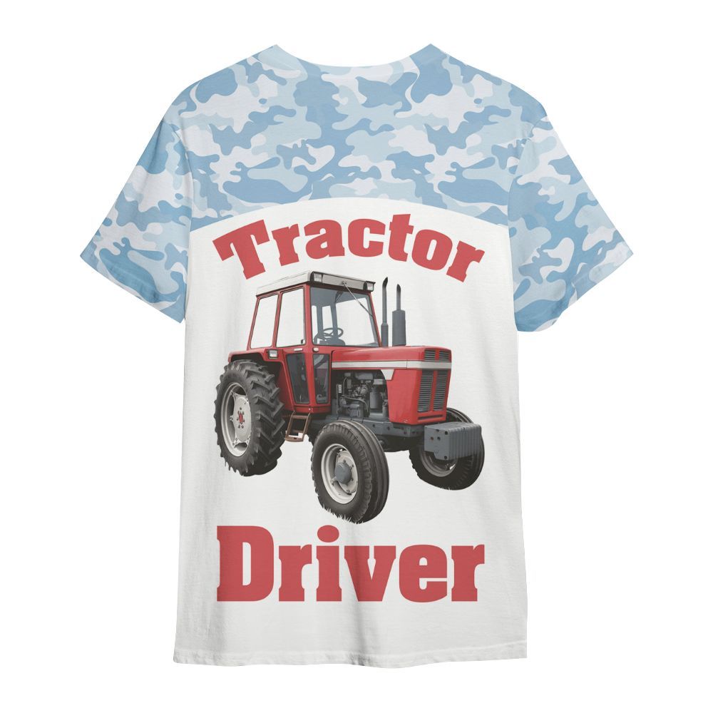 Amare Box Farm Tractor Shirt, Tractor Driver, Tractor Clipart, Love Tractor, Vintage Tractor, Boyl Tractor, Gift For Farm Lover All Over Print Unisex Shirt