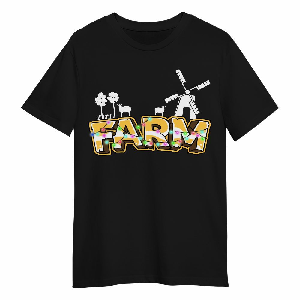 Amare Box Farm Shirt Farm Country Letters, Farmer Icon, Christmas Country Farm, Christmas Unisex Gift Shirt For Farmer Unisex Shirt