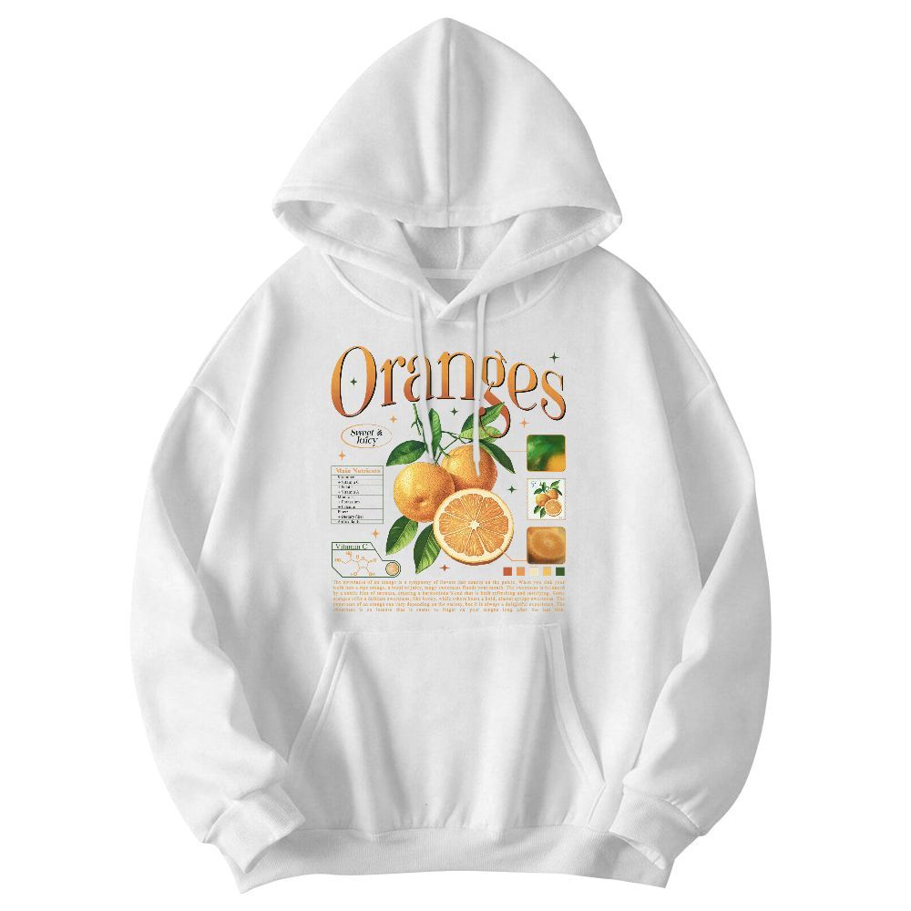 Amare Box Retro Oranges Shirt, Y2K Vintage Nostalgic 2000s Trendy Sweet Fruits Natural Lover Unisex Hoodie