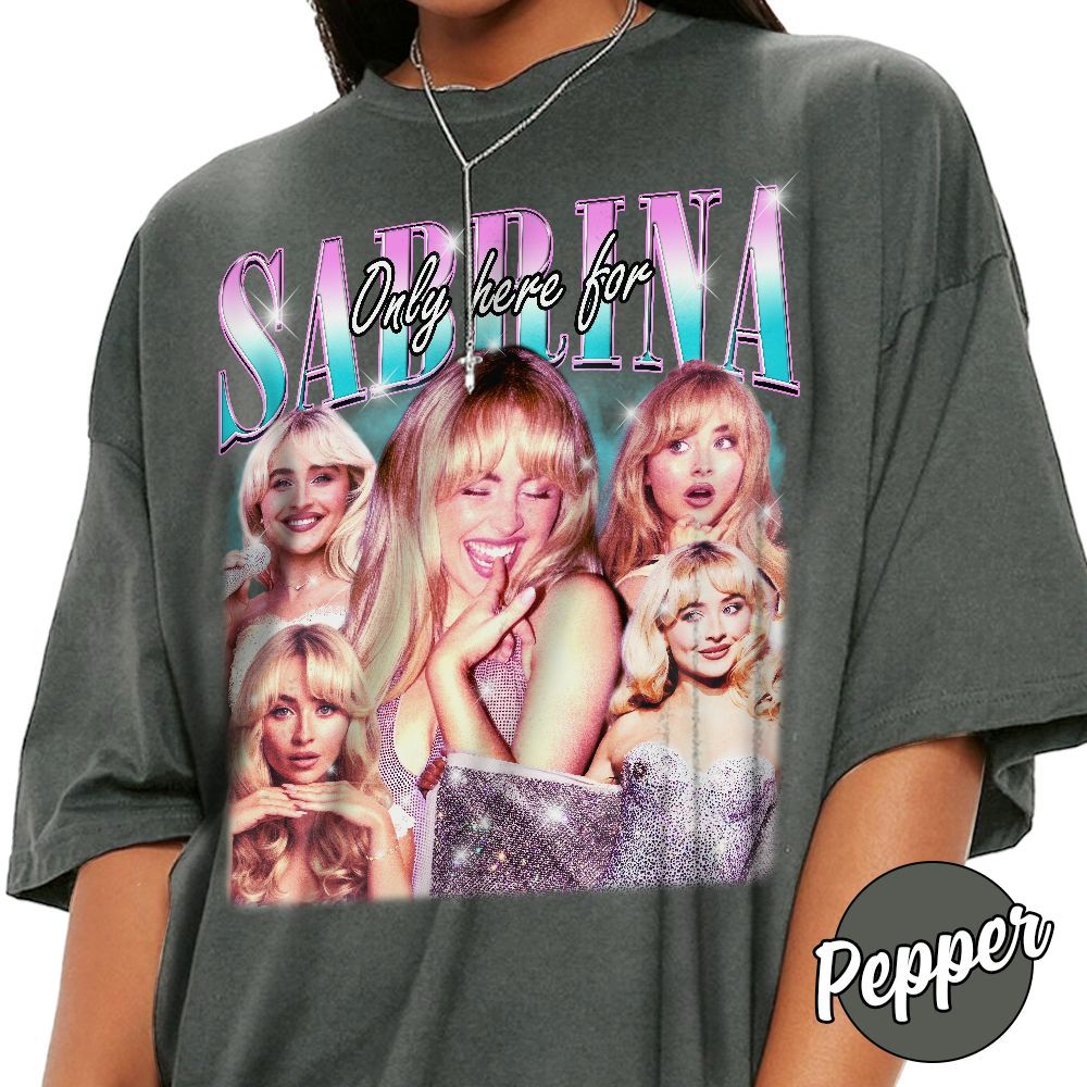 Only Here For Sabrina Vintage Shirt, Vintage 90s Music Shirt, SC 2026 Concert Shirt, Pretty Girl Avenue Tee