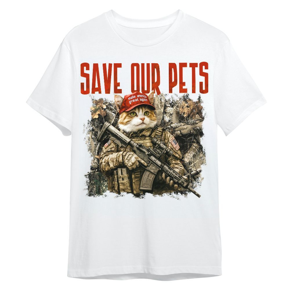 Amare Box Save Our Pets Shirt, USA Trump Election For White House Gift Election Unisex Shirt