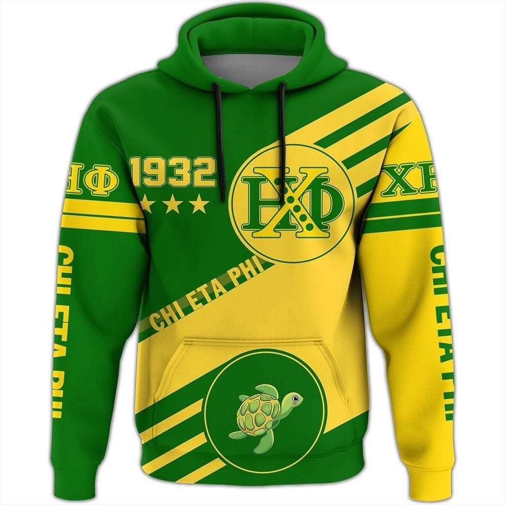 African Hoodie - Chi Eta Phi Swift Balls Hoodie