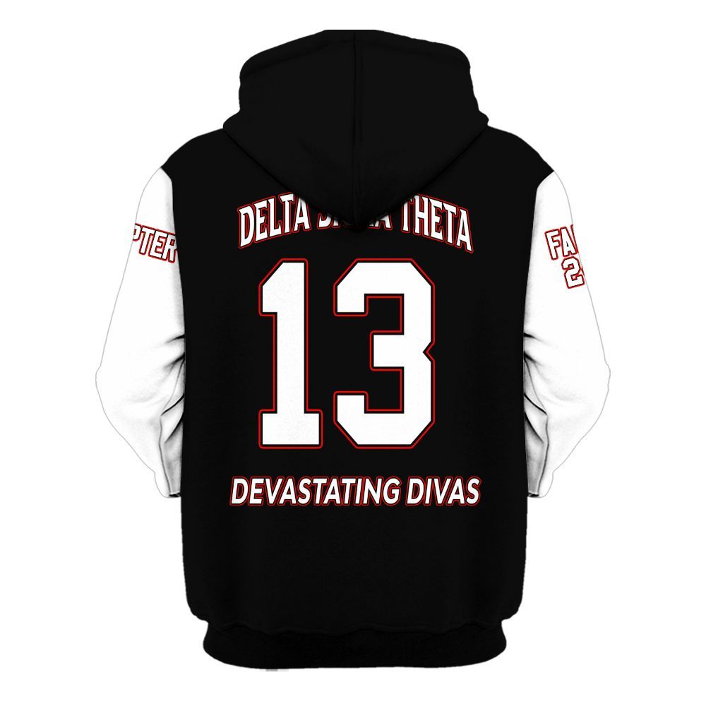 Ireishprint Delta Sigma Theta Custom Chapter Shirt, Delta Sigma Theta Retro Style White Shirt 1913 Sorority Hoodie