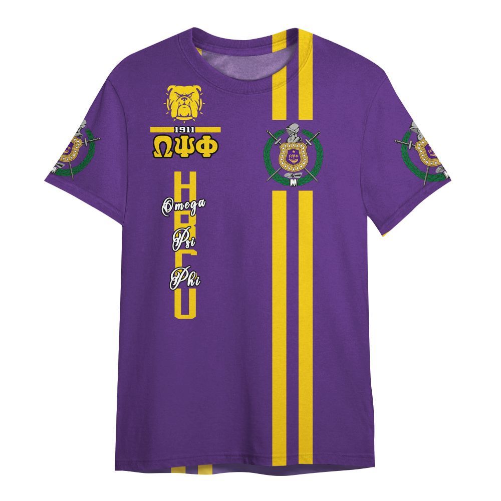 Ireishprint ΩΨΦ Shirt, HBCU Shirt ΩΨΦ Fraternity Shirt