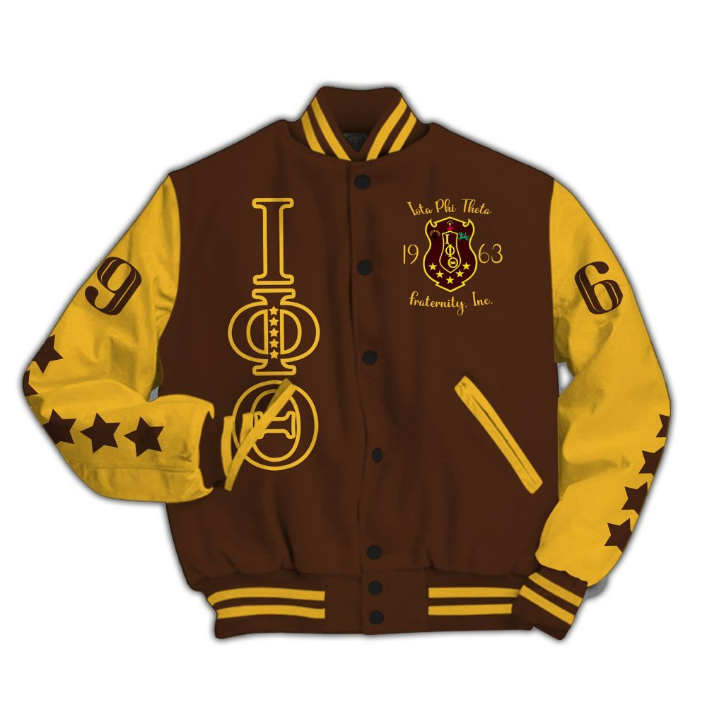 Ireishprint Iota Phi Theta Varsity Jacket, Centaurs Varsity Jacket Iota Phi Theta Fraternity Jacket