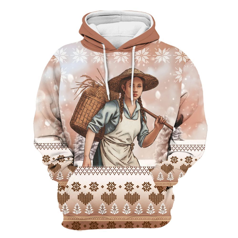 Amare Box Farm Shirt, America's Future Is Still On The Farm, Christmas Farmer, Farm Girl, Christmas Unisex Gift Shirt For Farmer Unisex Hoodie