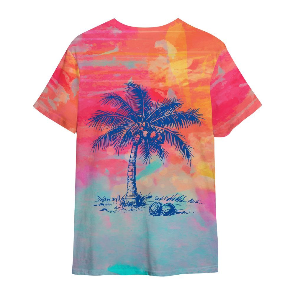 Amare Box Coconut Tree Shirt, You Think You Just Fell Out Of A Coconut Tree Shirt All Over Print Unisex Shirt