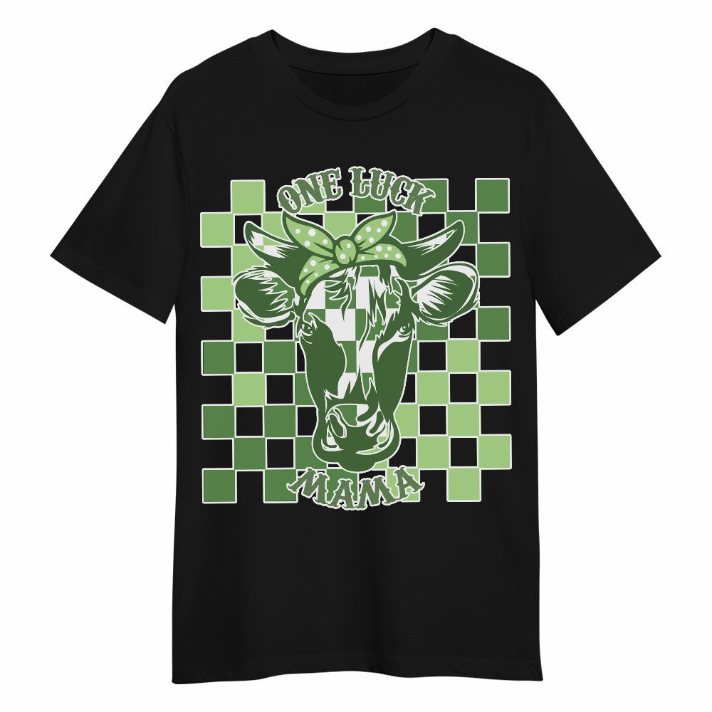 Amare Box Cow Farm Shirt, ST Patrick's Day Cow, One Luck Mama, Funny Cow, Cute Cow, Farm Shirt, Cow Shirt, Holiday Gift For Cow Lover Unisex Shirt