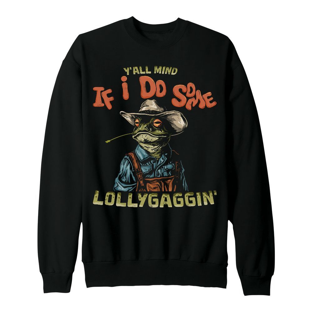 Amare Box Frog Meme Shirt, Cowboy Frog Cute Sweatshirt, Funny Sayings Shirt, Unisex Gi Unisex Sweatshirt