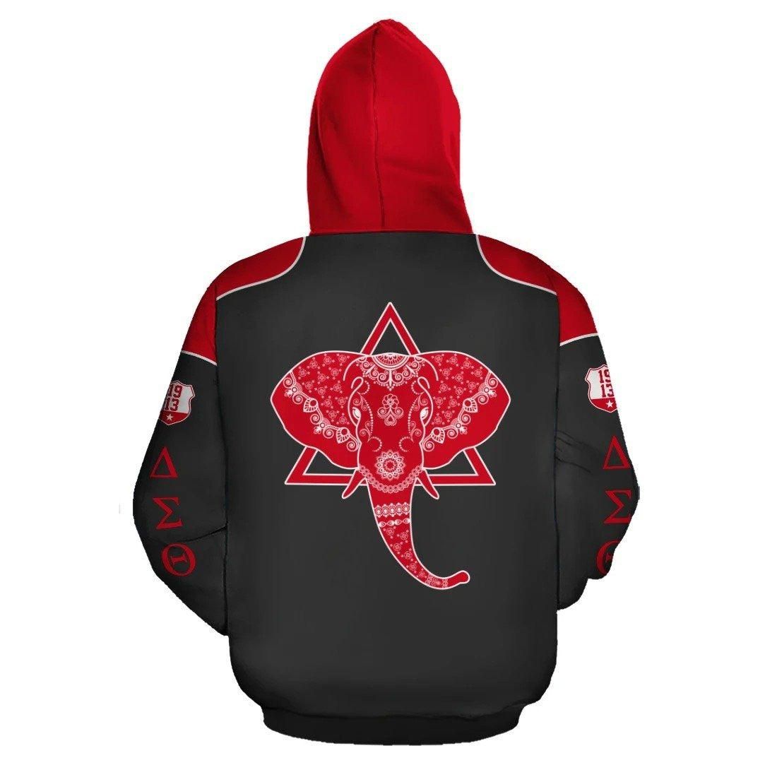 Delta Sigma Theta Elephant Delta Hoodie