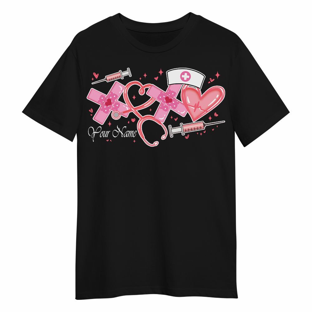 Amare Box Nurse Shirt, XoXo Nurse, Custom Name, Valentine Nurse, Love Nurse, Gift For Nurse Unisex Shirt