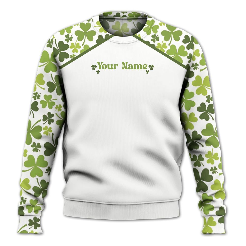 Amare Box Nurse Shirt, In My Lucky Nurse Era, Custom Name, Nurse St Patrick's Day, Gift For Nurse, Gift For St Patrick's Day Knitted Sweater