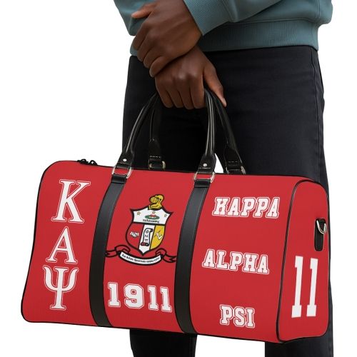 Ireishprint ΚΑΨ Travel Bag, Krimson Red Travel Bag ΚΑΨ Fraternity