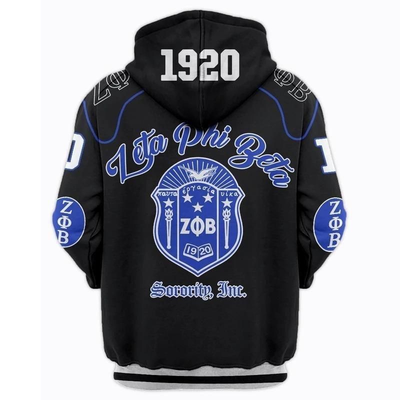 Z-phi-B Zeta Phi Beta Sorority Inc Hoodie