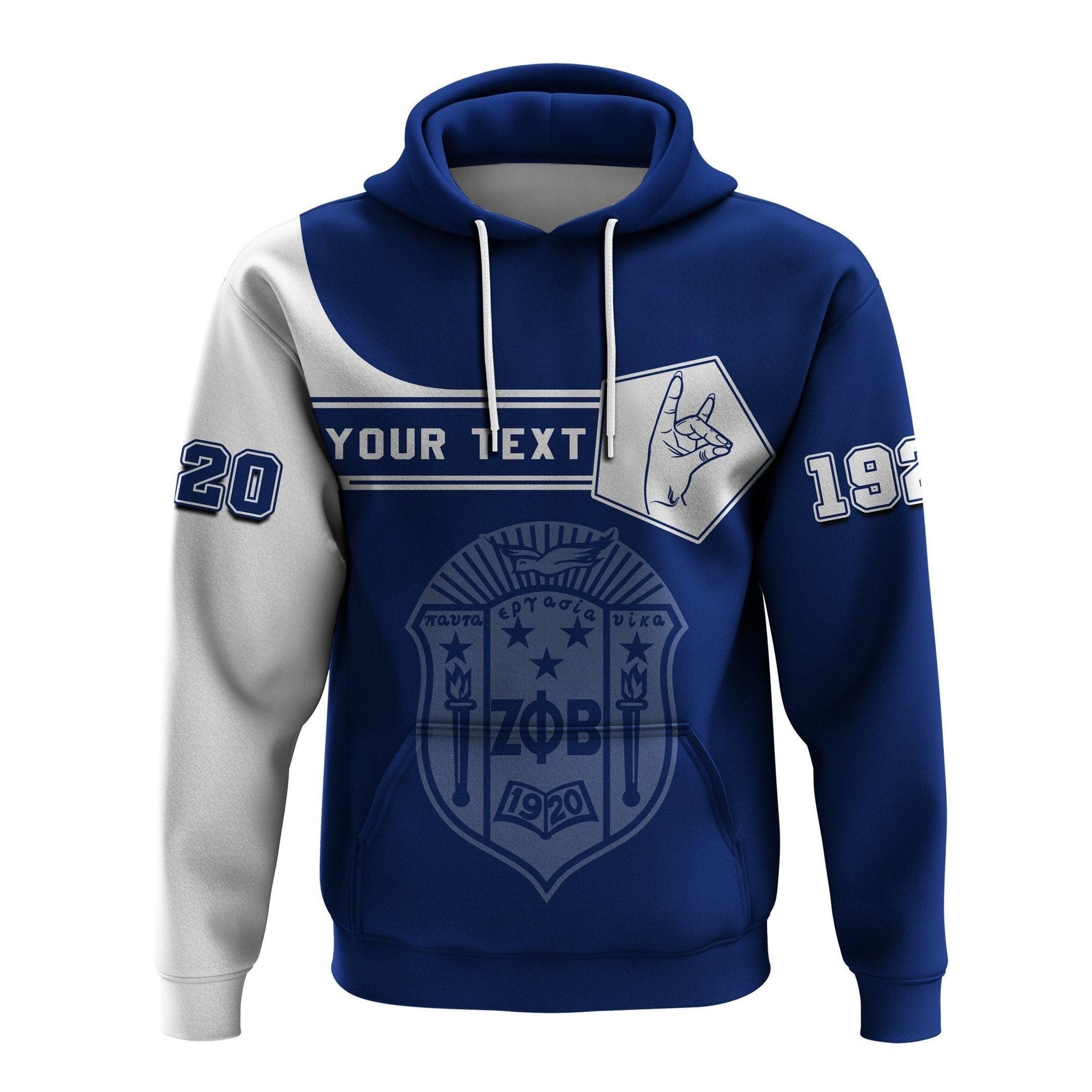 Personalized Zeta Phi Beta Hoodie Simple Style