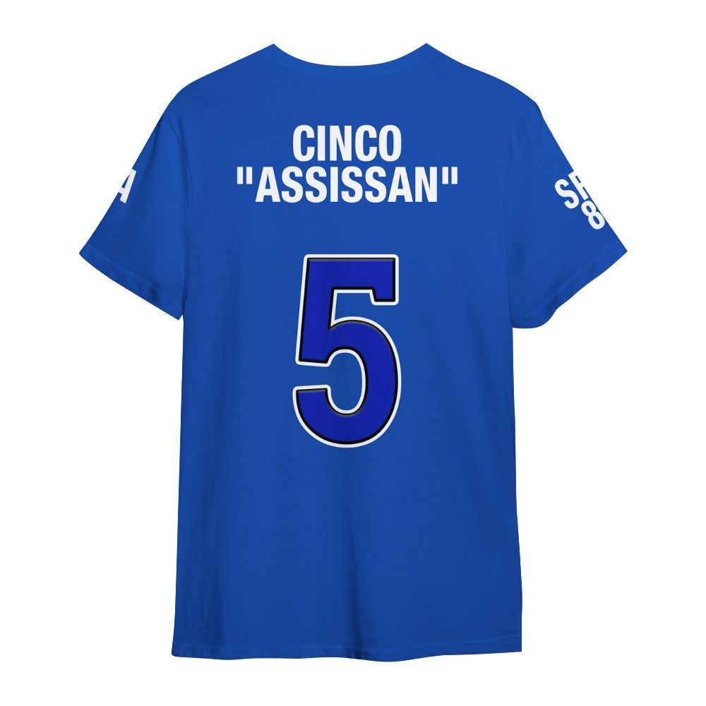 Ireishprint Phi Beta Sigma Custom Probate Line Shirt, Personalized Royal Blue Lettered Fraternity Shirt