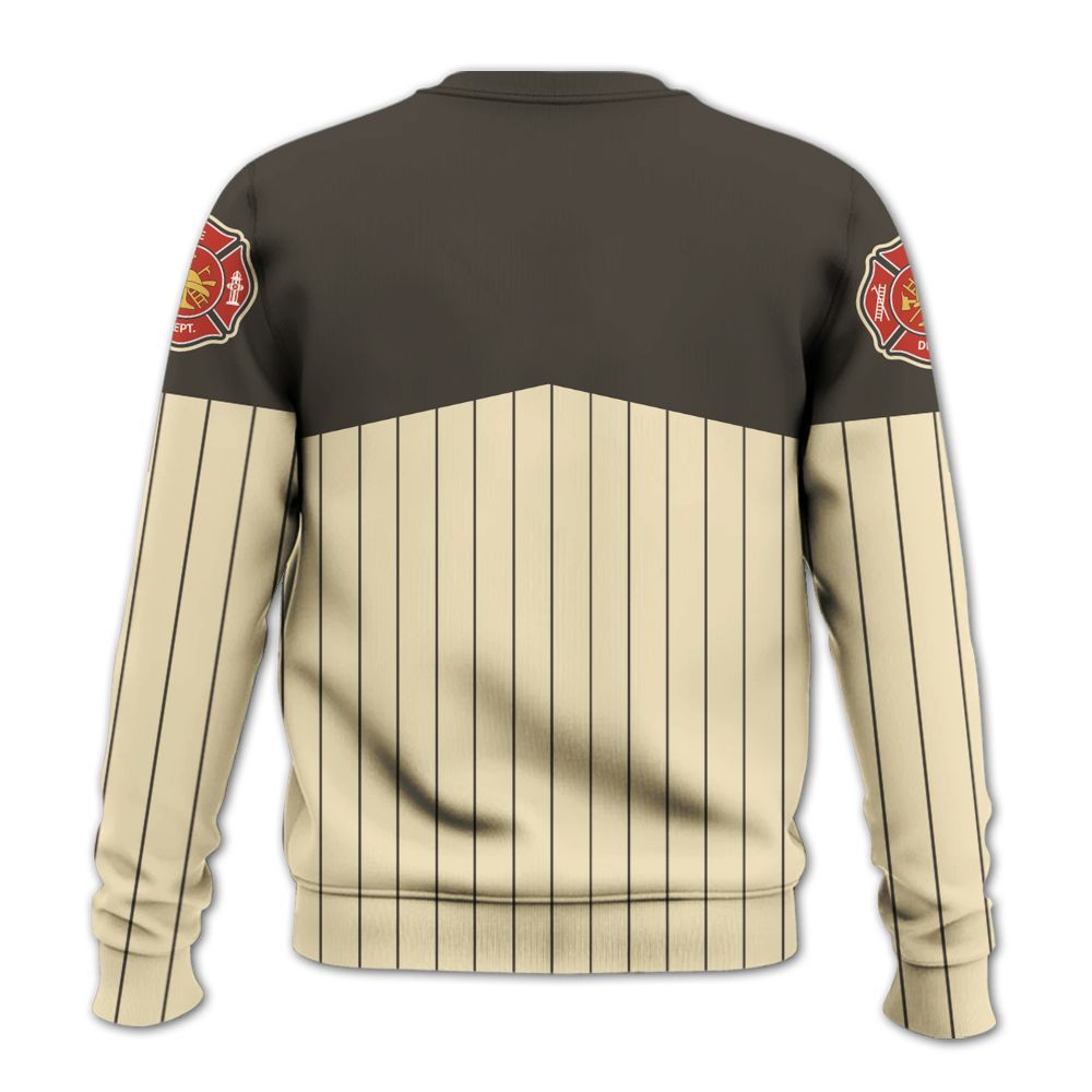 Amare Box Firefighter Shirt, Military Firefighter, Firefighter Support, California Fire, Custom Name Gift Shirt For Fireman Knitted Sweater