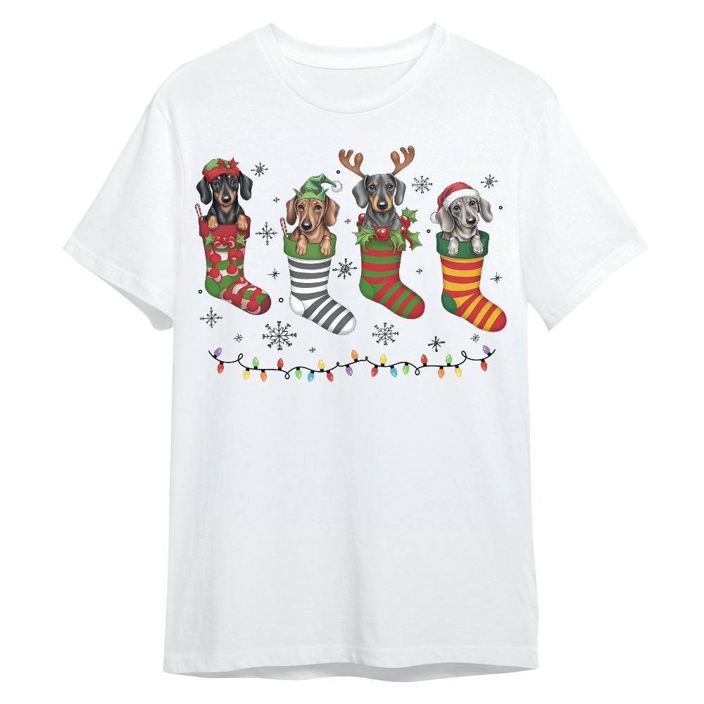 Amare Box Dachshund Christmas, Christmas Dog, Xmas Dachshund, Christmas Gift For Dachshund Unisex Shirt