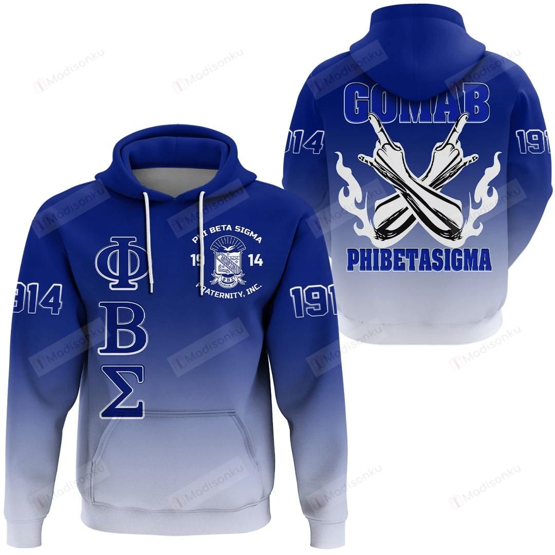 Africa Zone Phi Beta Sigma 3D Hoodie, Zip-up Hoodie