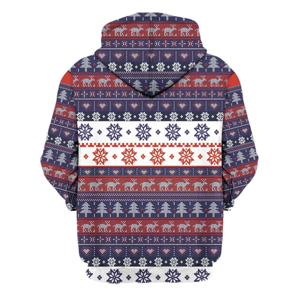 Amare Box Nurse Santa Ugly Christmas, Nurse Doodle, Nurse Xmas, Gift For Nurse Unisex Hoodie