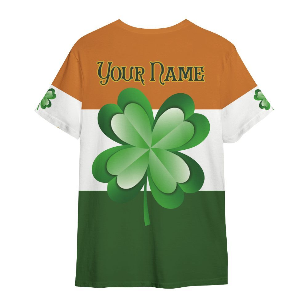 Amare Box Farm Tractor Shirt, Driver Tractor, Custom Name, Patrick's Day, Gift For Farm Lover, Gift For Patrick's Day All Over Print Unisex Shirt