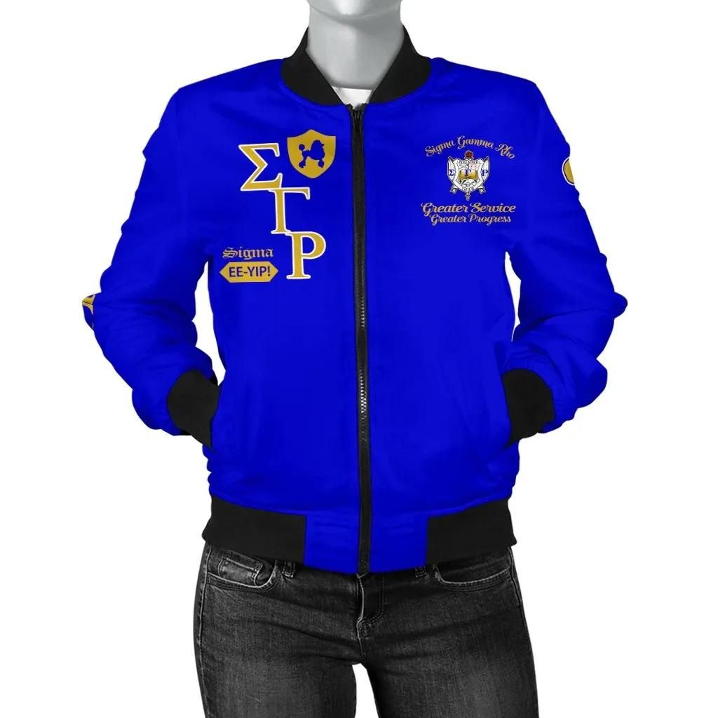 SIGMA GAMMA RHO Women's Bomber Jacket A31