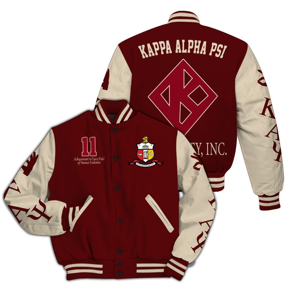 Ireishprint ΚΑΨ Varsity Jacket, Diamond Legacy K Varsity Jacket ΚΑΨ Fraternity Jacket