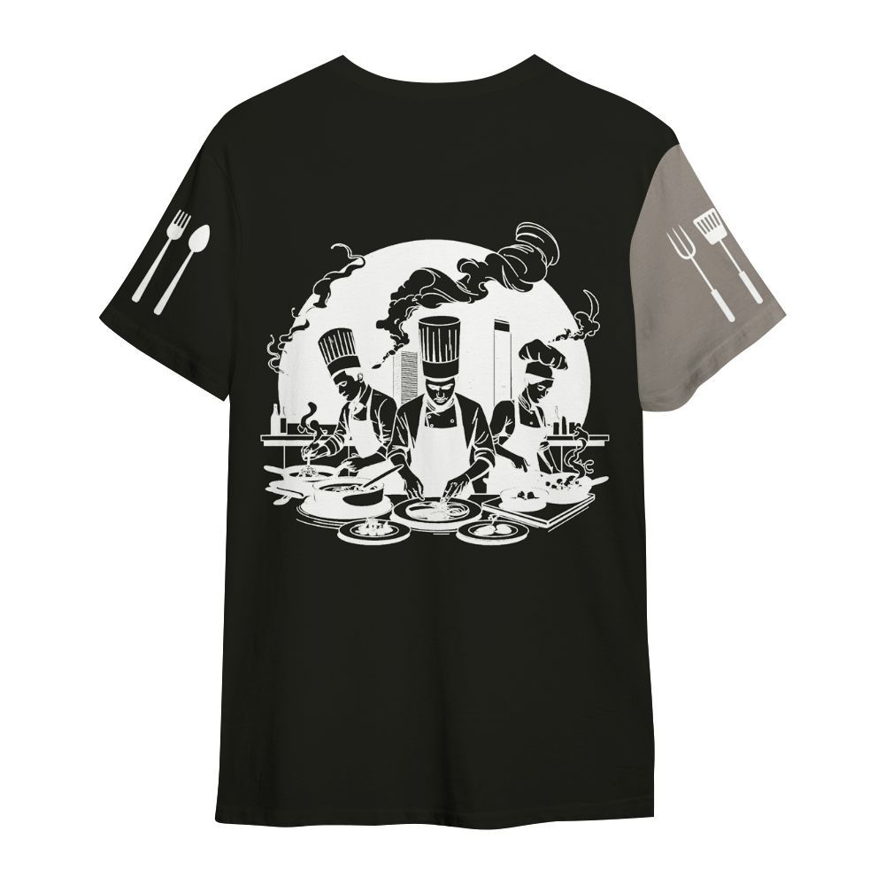 Amare Box Cooking Shirt, Funny Cooking, Funny Chef, American Chef, Chef Shirt, Baking Shirt, Cook Lover, Custom Name Gift Shirt For Chef All Over Print Unisex Shirt