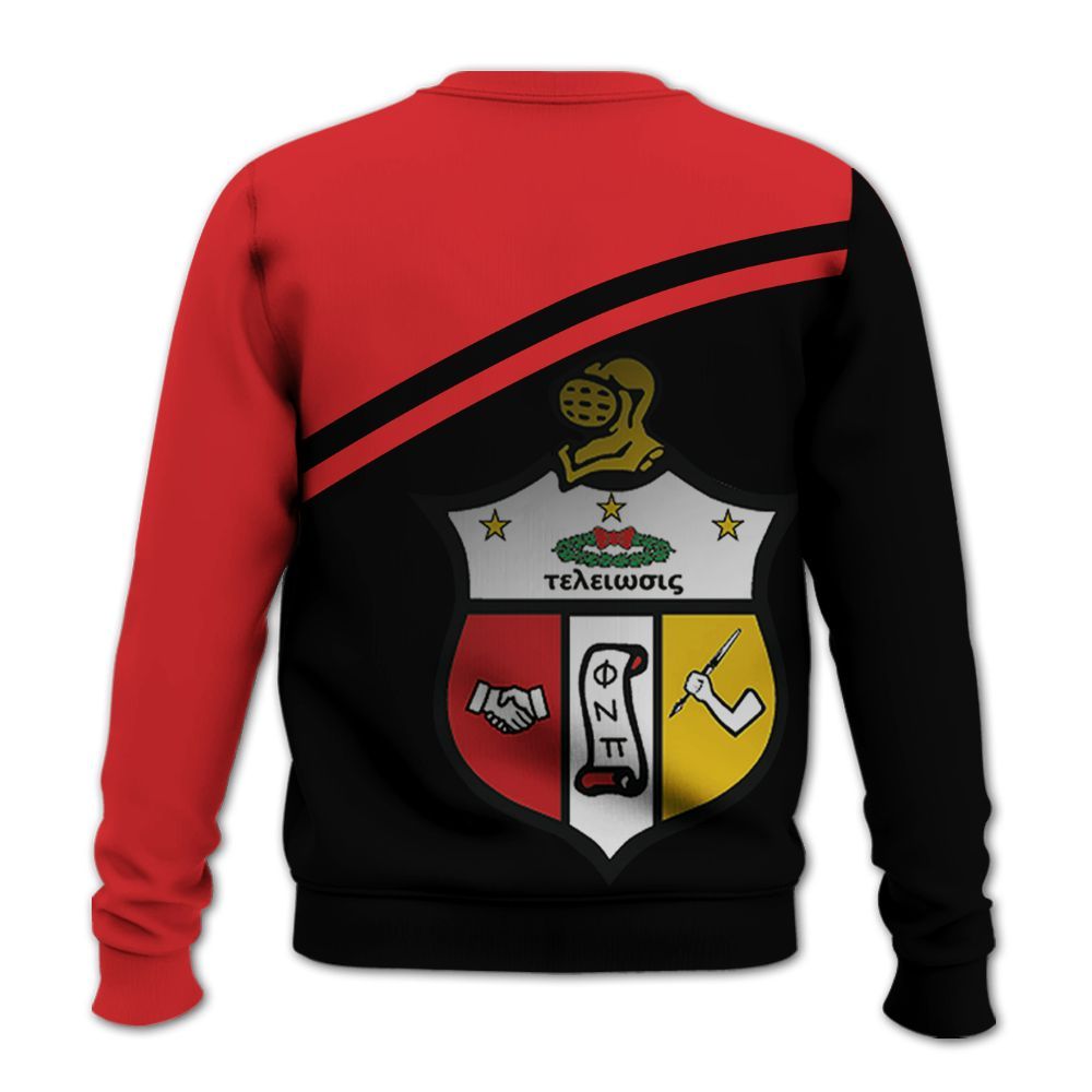 Ireishprint ΚΑΨ Shirt, Curved Shoulder Style Black Kappa Shirt Since 1911 Fraternity Sweatshirt