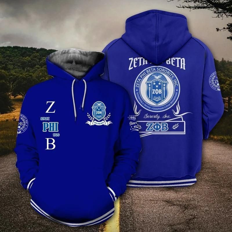 Finer Womanhood Zeta Phi Beta Hoodie