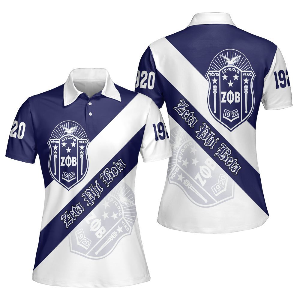 Ireishprint Zeta Phi Beta Polo Shirt, Zeta Phi Beta Tech Style Zeta Phi Beta Sorority Polo Shirt
