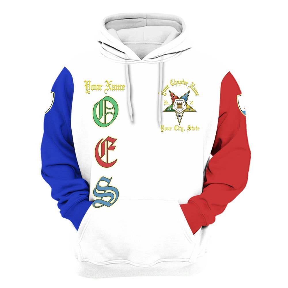 Ireishprint OES Custom Legacy Shirt, Esther Pentagon Sisters Order Of The Eastern Star OES Hoodie