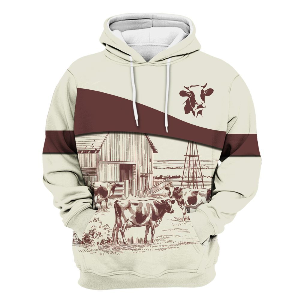 Amare Box Cow Farm Shirt, Family Cow Farm, Dairy Cow, Farm Cow, Cow Shirt, Farm Shirt, Cow Lover, Custom Name Gift Shirt For Farmer Unisex Hoodie