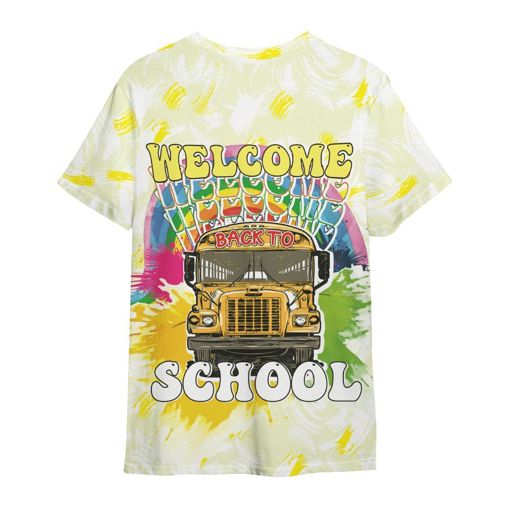 Amare Box Personalized Name 1St Grade Squad Team Of Teacher, Funny SchoolBus Unisex All Over Print Unisex Shirt