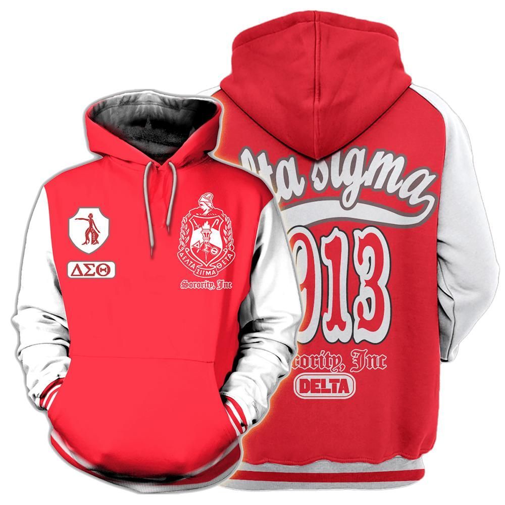 Cool Custom Hoodie 3D ALL OVER DELTA SIGMA THETA HOODIE 1172019 B4741 3D Full Print Hoodies For Men, Hoodies For Women